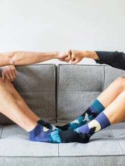 Chaussettes Loup à La Lune -Le Bar à Chaussettes le bar a chaussettes chaussettes loup a la lune 38152783528177