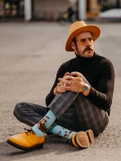 Chaussettes Loutres -Le Bar à Chaussettes le bar a chaussettes chaussettes loutres 38739359105265