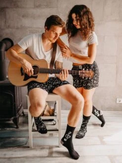 Chaussettes Musique 11 Chaussettes Musique -Le Bar à Chaussettes le bar a chaussettes chaussettes musique 38122429874417