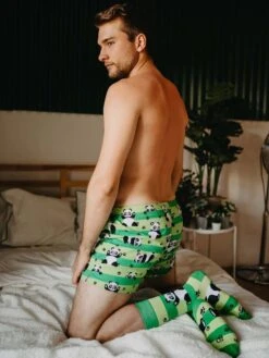 Chaussettes Pandas & Rayures -Le Bar à Chaussettes le bar a chaussettes chaussettes pandas et rayures 51894160720205