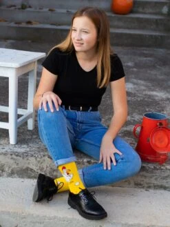 Chaussettes La Poule Ou L'Œuf -Le Bar à Chaussettes le bar a chaussettes chaussettes poule ou oeuf 52038398214477