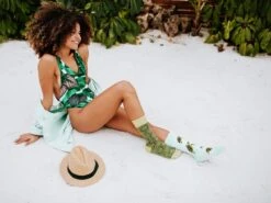 Chaussettes Tortues Marines -Le Bar à Chaussettes le bar a chaussettes chaussettes tortues marines 37775100543217