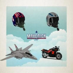 Coffret Chaussettes Maverick De Top Gun -Le Bar à Chaussettes le bar a chaussettes coffret chaussettes maverick 51726354743629