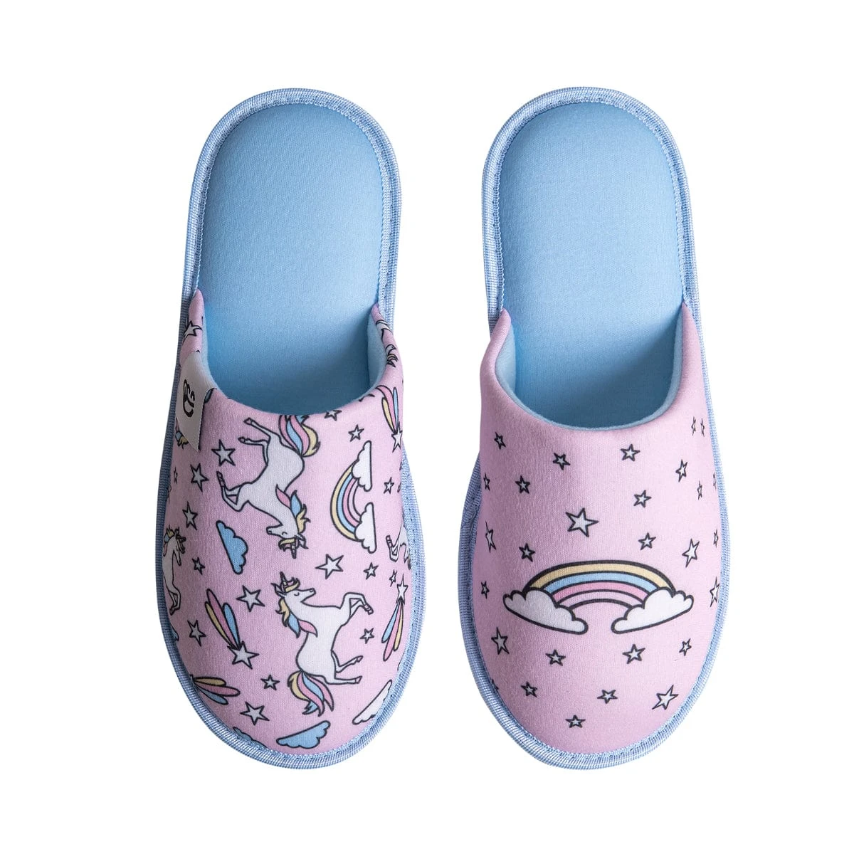 Pantoufles Licornes Arc-en-ciel 2 Pantoufles Licornes Arc-en-ciel – Image 2
