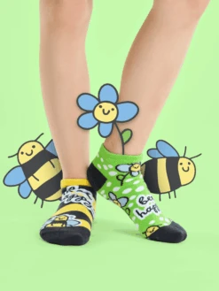 Socquettes Enfants Abeilles Butineuses 7 Socquettes Enfants Abeilles Butineuses -Le Bar à Chaussettes le bar a chaussettes socquettes enfants abeilles butineuses 51287563010381