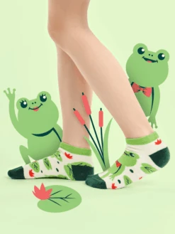 Socquettes Enfants Petite Grenouille -Le Bar à Chaussettes le bar a chaussettes socquettes enfants petite grenouille 51287389602125