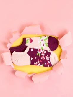 Socquettes Invisibles Fleurs De Cerisier -Le Bar à Chaussettes le bar a chaussettes socquettes invisibles fleurs de cerisier 38739284918513