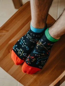 Socquettes Mathématiques -Le Bar à Chaussettes le bar a chaussettes socquettes maths et mes tiques 38038437134577
